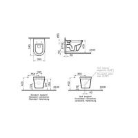 S50 Rimex Asma Klozet 54 cm (7740L003-0850)